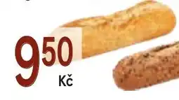 Žabka Bageta fit malá nabídka