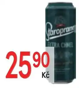 Žabka Staropramen extra chmelená nabídka