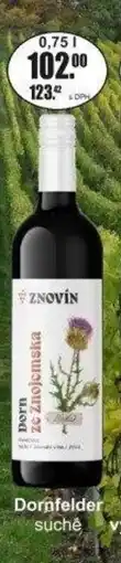 Adam ZNOVÍN Dornfelder nabídka