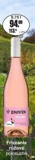 Adam ZNOVÍN Frizzante růžové nabídka