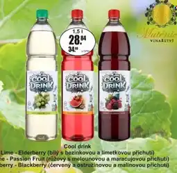 Adam Cool drink nabídka