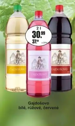 Adam Gajdošovo bílé, růžové, červené nabídka