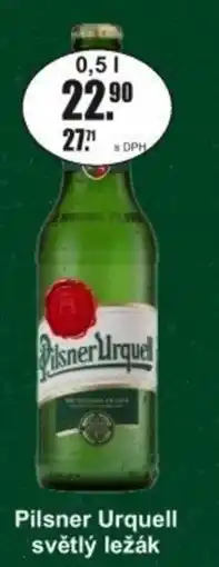 Adam Pilsner Urquell světlý ležák nabídka