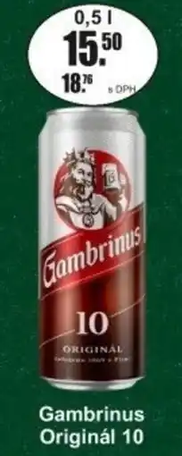 Adam Gambrinus Originál 10 nabídka