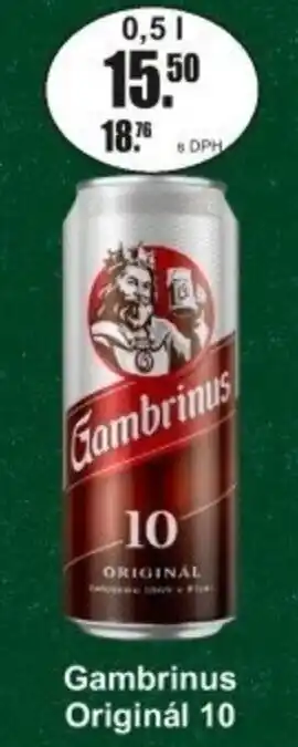 Adam Gambrinus Originál 10 nabídka