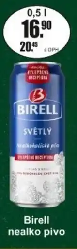 Adam Birell nealko pivo nabídka