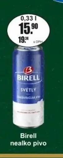 Adam Birell nealko pivo nabídka