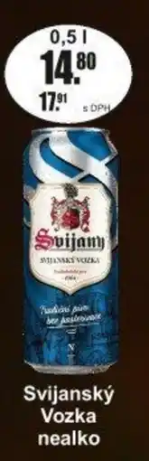 Adam Svijanský Vozka nealko nabídka