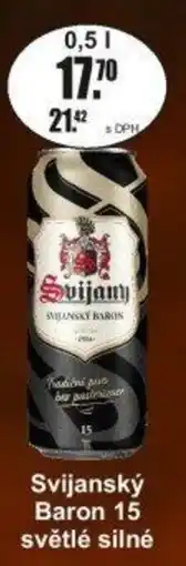 Adam Svijanský Baron 15 světlé silné nabídka