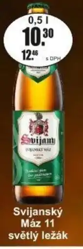 Adam Svijanský Máz 11 světlý ležák nabídka