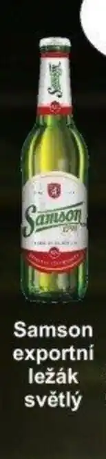 Adam Samson exportní ležák světlý nabídka