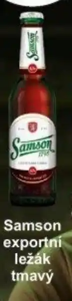 Adam Samson exportní ležák tmavý nabídka