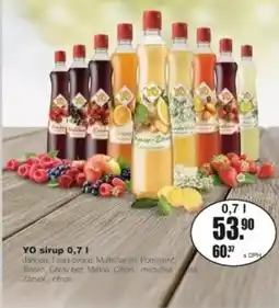 Adam YO sirup nabídka
