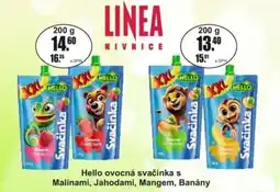 Adam Hello ovocná svačinka s Malinami, Jahodami, Mangem, Banány nabídka