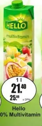Adam Hello 40% Multivitamin nabídka