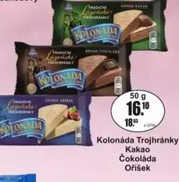 Adam Kolonáda Trojhránky Kakao Čokoláda Oříšek nabídka