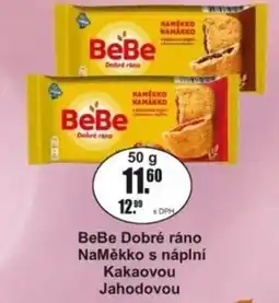 Adam BeBe Dobré ráno NaMěkko s náplní Kakaovou Jahodovou nabídka