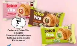 Adam Croissant Dolce Vita s náplní Cheesecake-malinovou Kakaovo-pistáciovou Pistáciovou nabídka