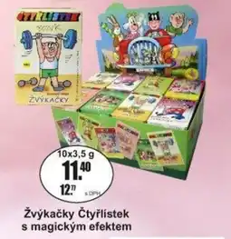 Adam Žvýkačky Čtyřlístek s magickým efektem nabídka
