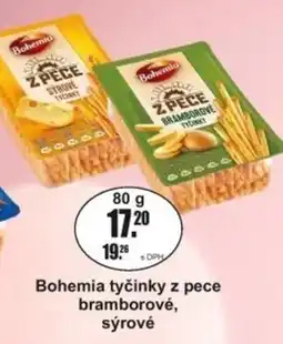 Adam Bohemia tyčinky z pece bramborové, sýrové nabídka