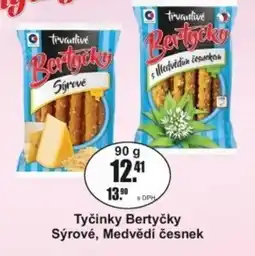 Adam Tyčinky Bertyčky Sýrové, Medvědí česnek nabídka