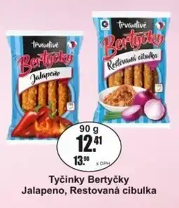 Adam Tyčinky Bertyčky Jalapeno, Restovaná cibulka nabídka
