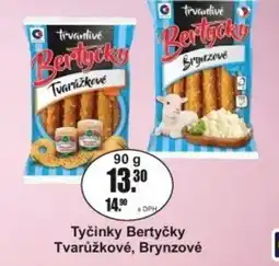 Adam Tyčinky Bertyčky Tvarůžkové, Brynzové nabídka