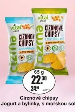 Adam Cirznové chipsy Jogurt a bylinky, s mořskou solí nabídka