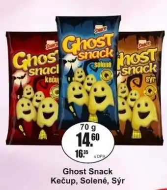 Adam Ghost Snack Kečup, Solené, Sýr nabídka