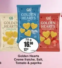 Adam Golden Hearts Creme fraiche, Salt, Tomato & paprika nabídka