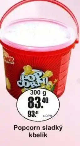 Adam Popcorn sladký kbelík nabídka