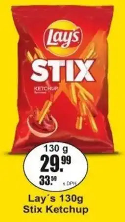 Adam Lay's Stix Ketchup nabídka