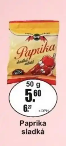 Adam Paprika sladká nabídka