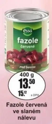Adam Essa Fazole červená ve slaném nálevu nabídka