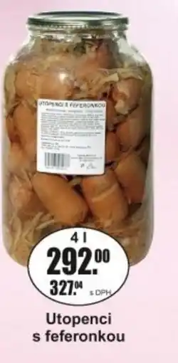 Adam Utopenci s feferonkou nabídka