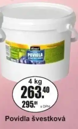 Adam Povidla švestková nabídka