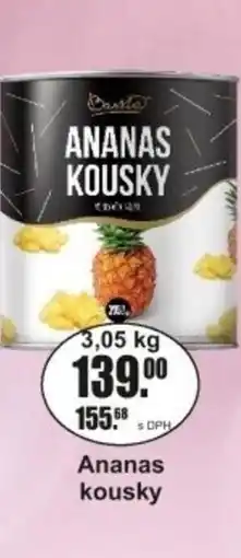 Adam Bassta Ananas kousky nabídka