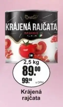 Adam Bassta Krájená rajčata nabídka