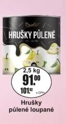 Adam Bassta Hrušky půlené loupané nabídka