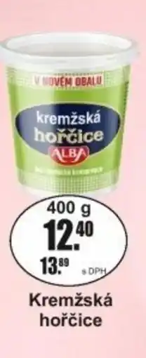 Adam ALBA Kremžská hořčice nabídka