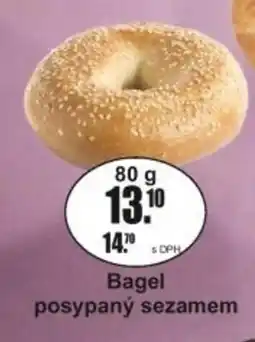 Adam Bagel posypaný sezamem nabídka
