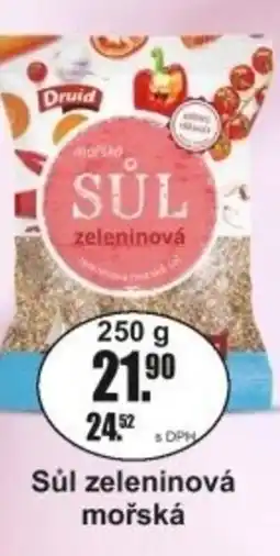 Adam Súl zeleninová mořská nabídka