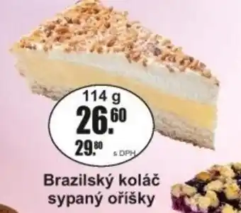 Adam Brazilský koláč sypaný oříšky nabídka