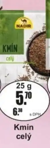 Adam Nadir Kmín celý nabídka