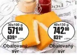 Adam Obalovaný sýr nabídka