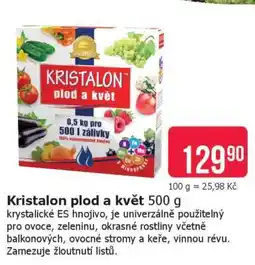 Teta Kristalon plod a květ 500 g nabídka