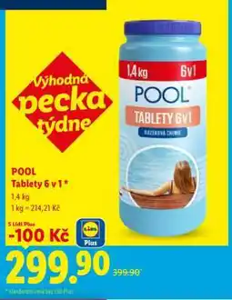 Lidl Pool Tablety 6 v 1 nabídka