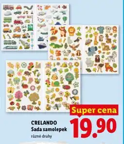 Lidl CRELANDO Sada samolepek nabídka