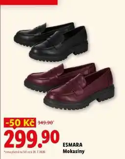 Lidl ESMARA Mokasíny nabídka
