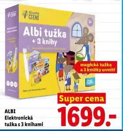 Lidl ALBI Elektronická tužka s 3 knihami nabídka
